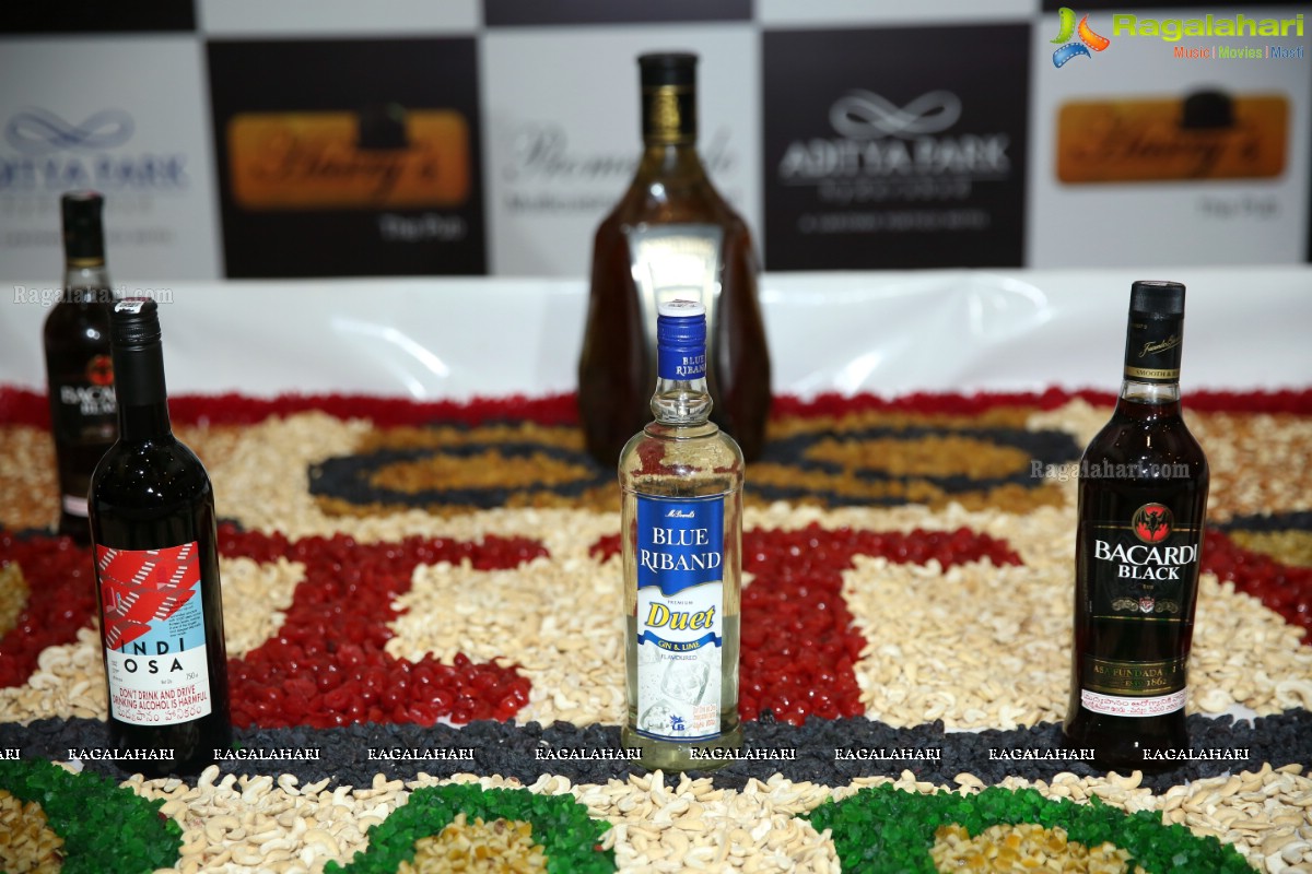 Hotel Aditya Park Celebrates Cake Mixing Event