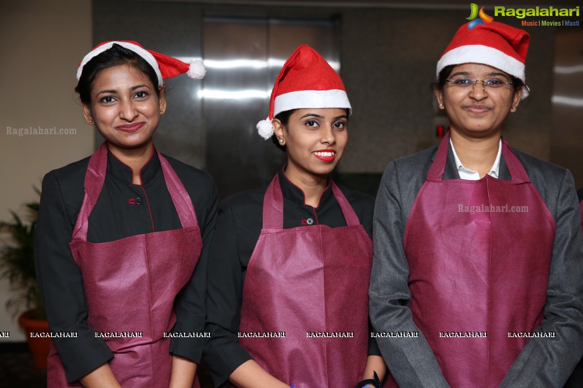 Hotel Aditya Park Celebrates Cake Mixing Event