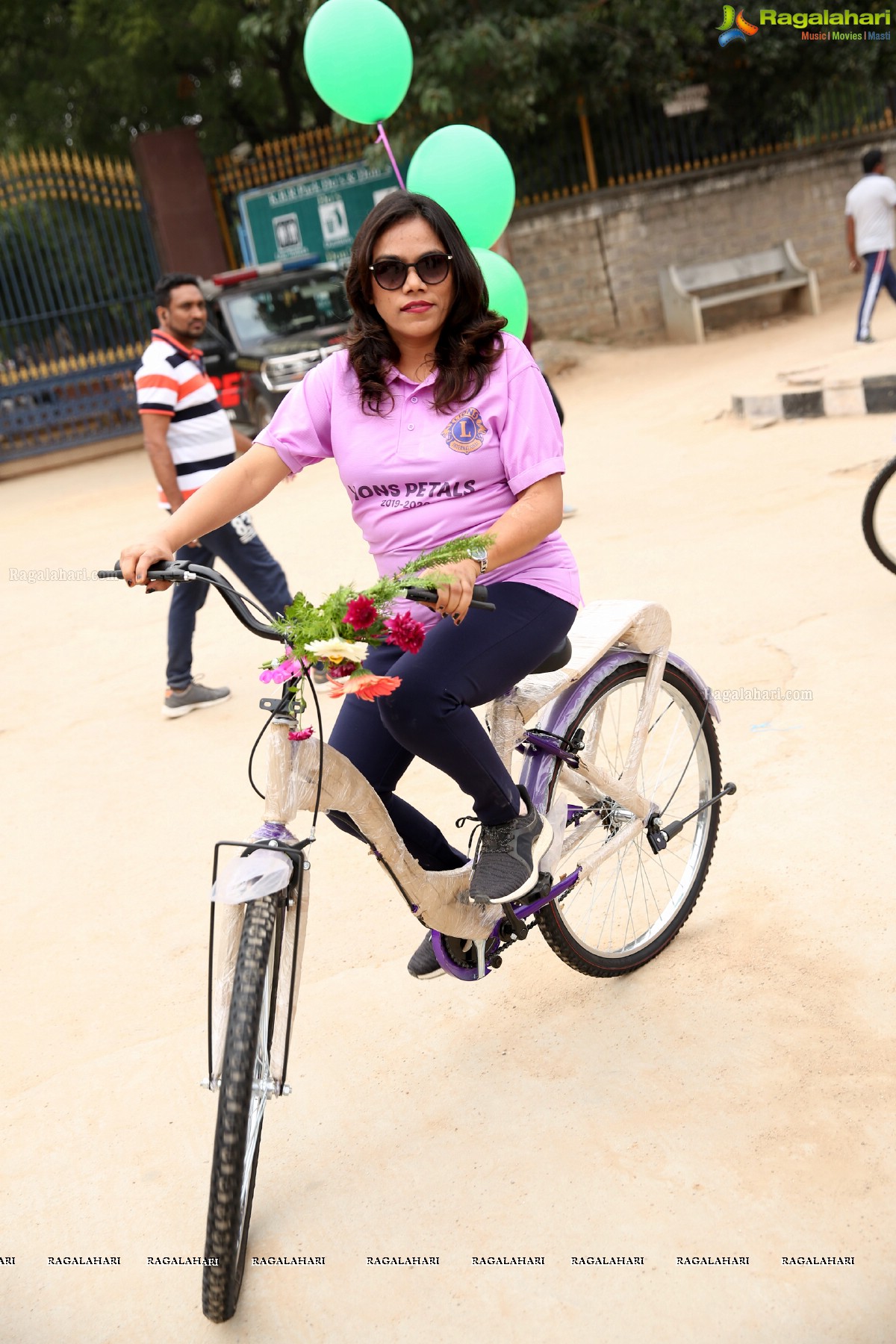 Environmental Awareness Rally By Lions Ladies Club at KBR Park Hyderabad