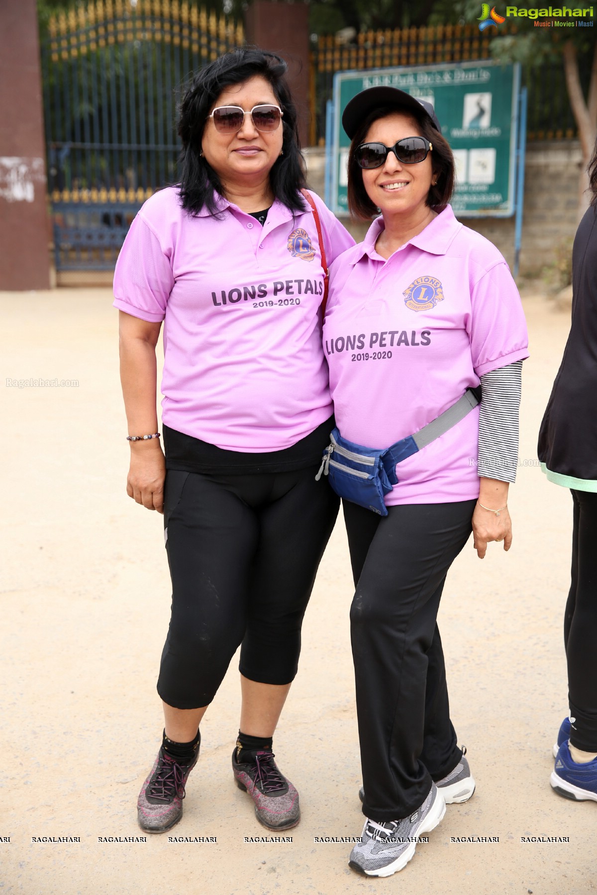 Environmental Awareness Rally By Lions Ladies Club at KBR Park Hyderabad