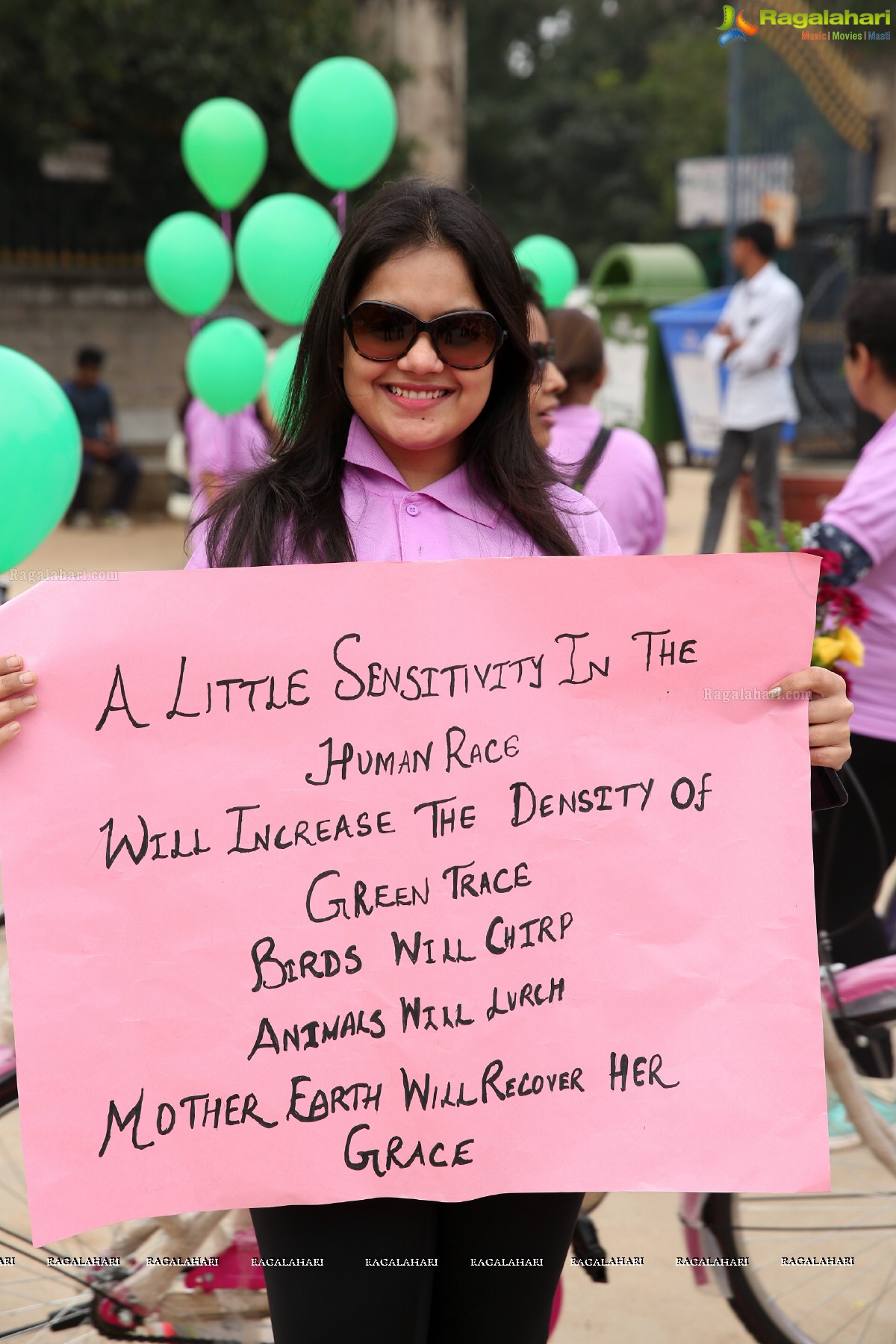 Environmental Awareness Rally By Lions Ladies Club at KBR Park Hyderabad