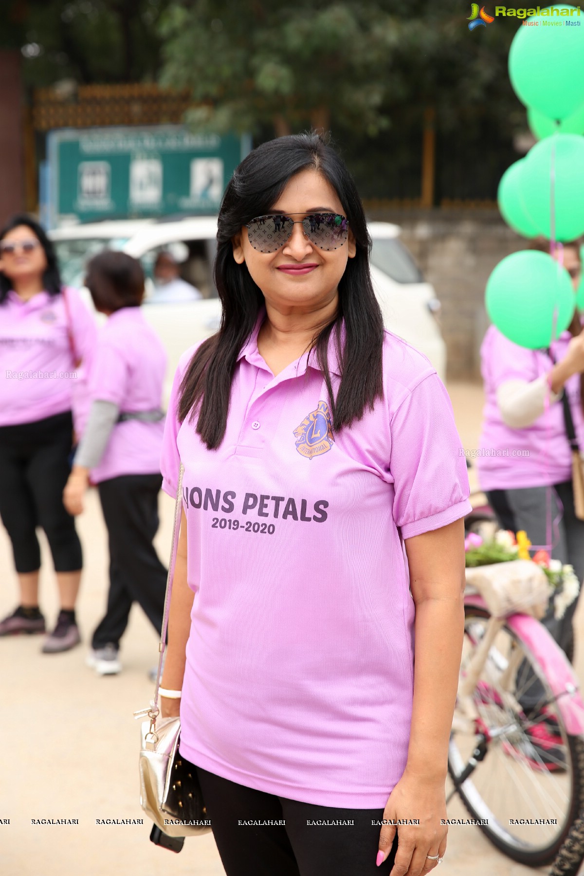 Environmental Awareness Rally By Lions Ladies Club at KBR Park Hyderabad