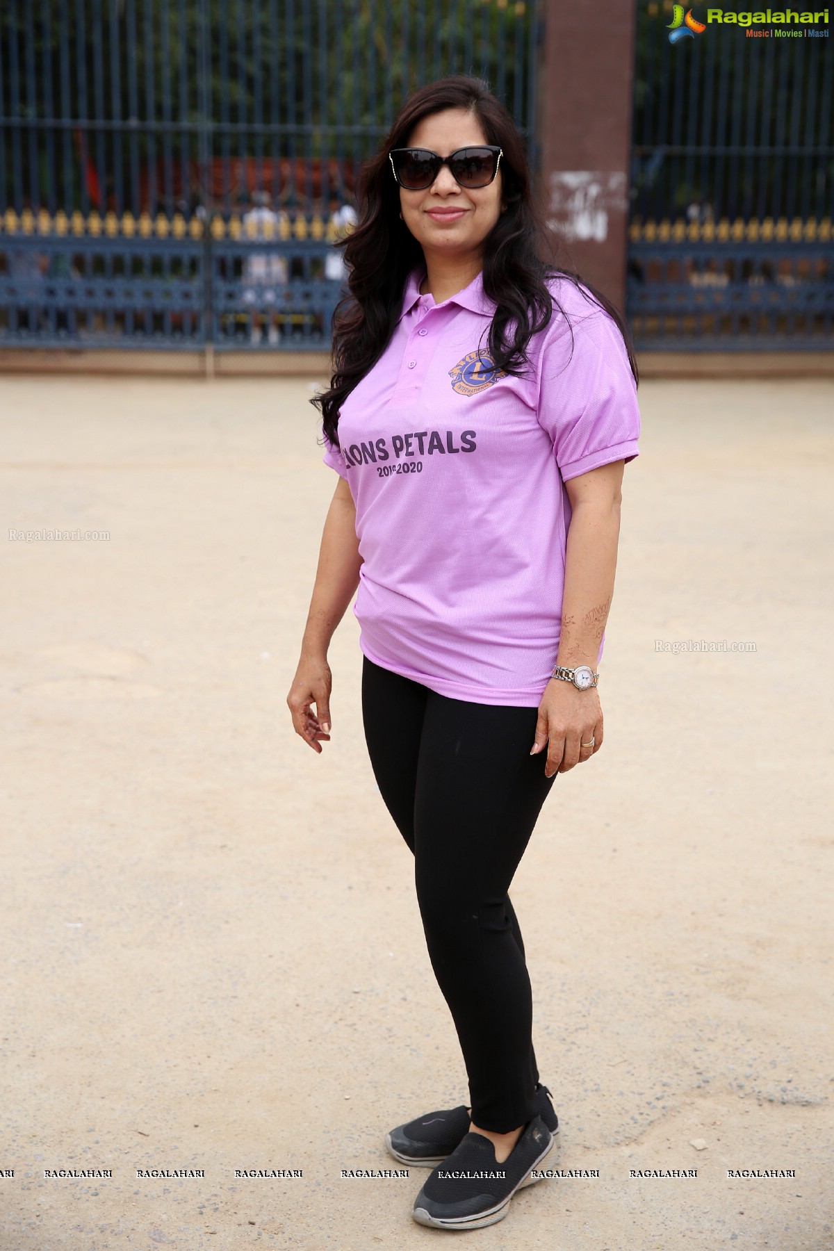 Environmental Awareness Rally By Lions Ladies Club at KBR Park Hyderabad