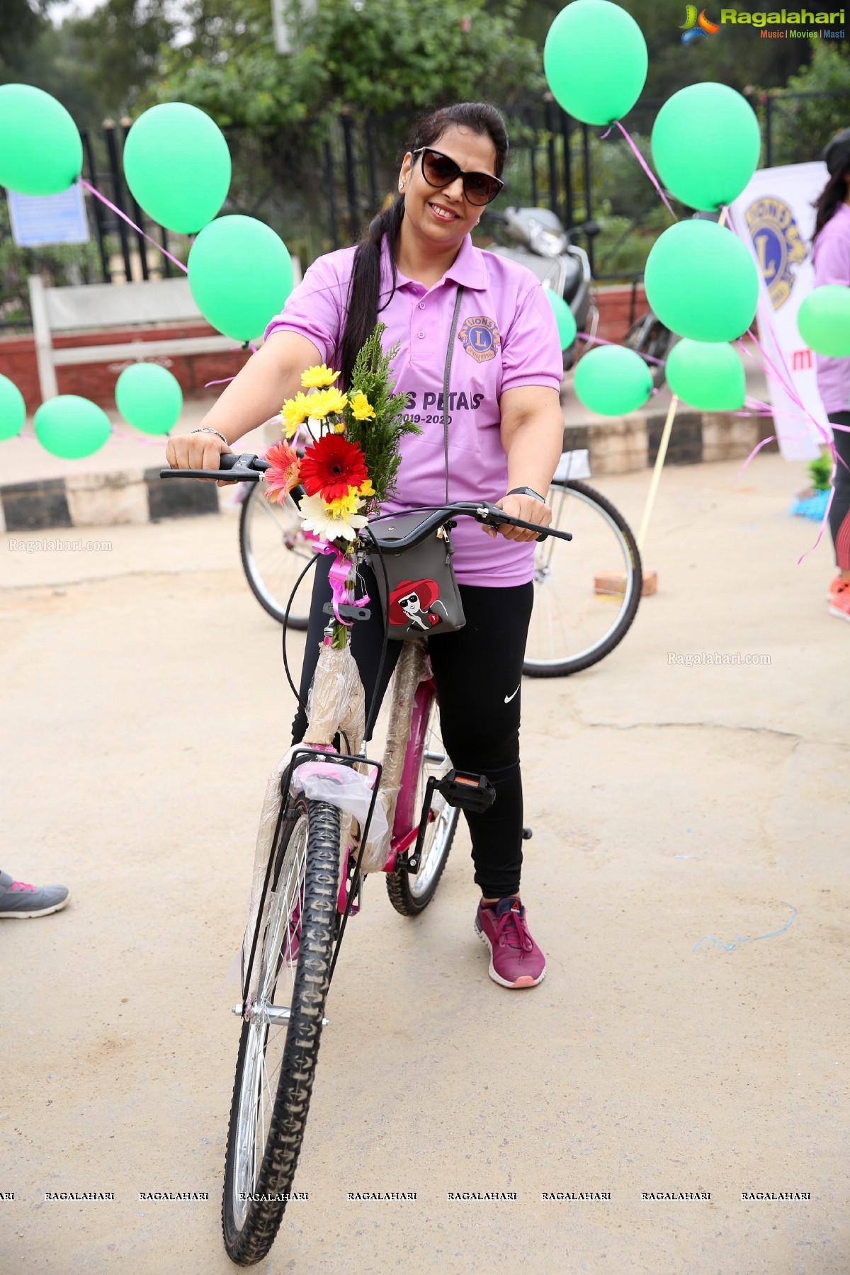 Environmental Awareness Rally By Lions Ladies Club at KBR Park Hyderabad