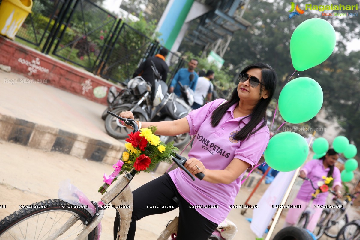 Environmental Awareness Rally By Lions Ladies Club at KBR Park Hyderabad