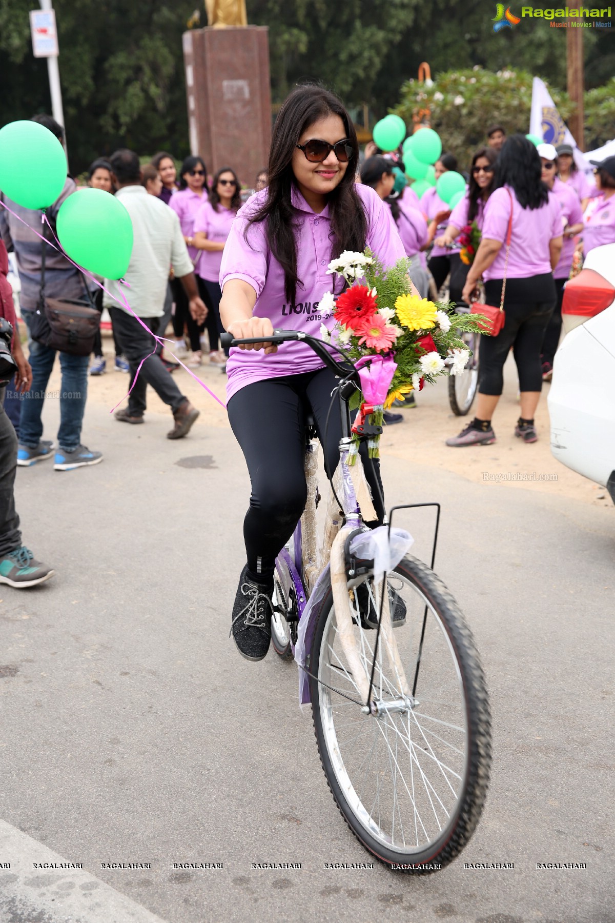 Environmental Awareness Rally By Lions Ladies Club at KBR Park Hyderabad