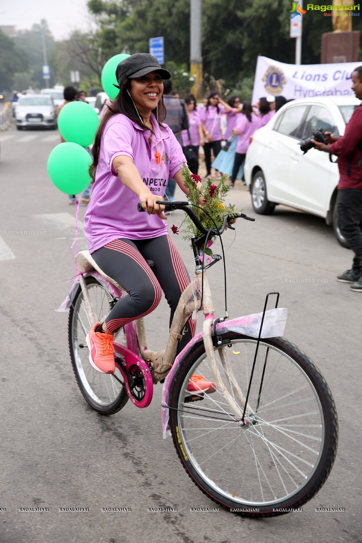 Environmental Awareness Rally By Lions Ladies Club at KBR Park Hyderabad