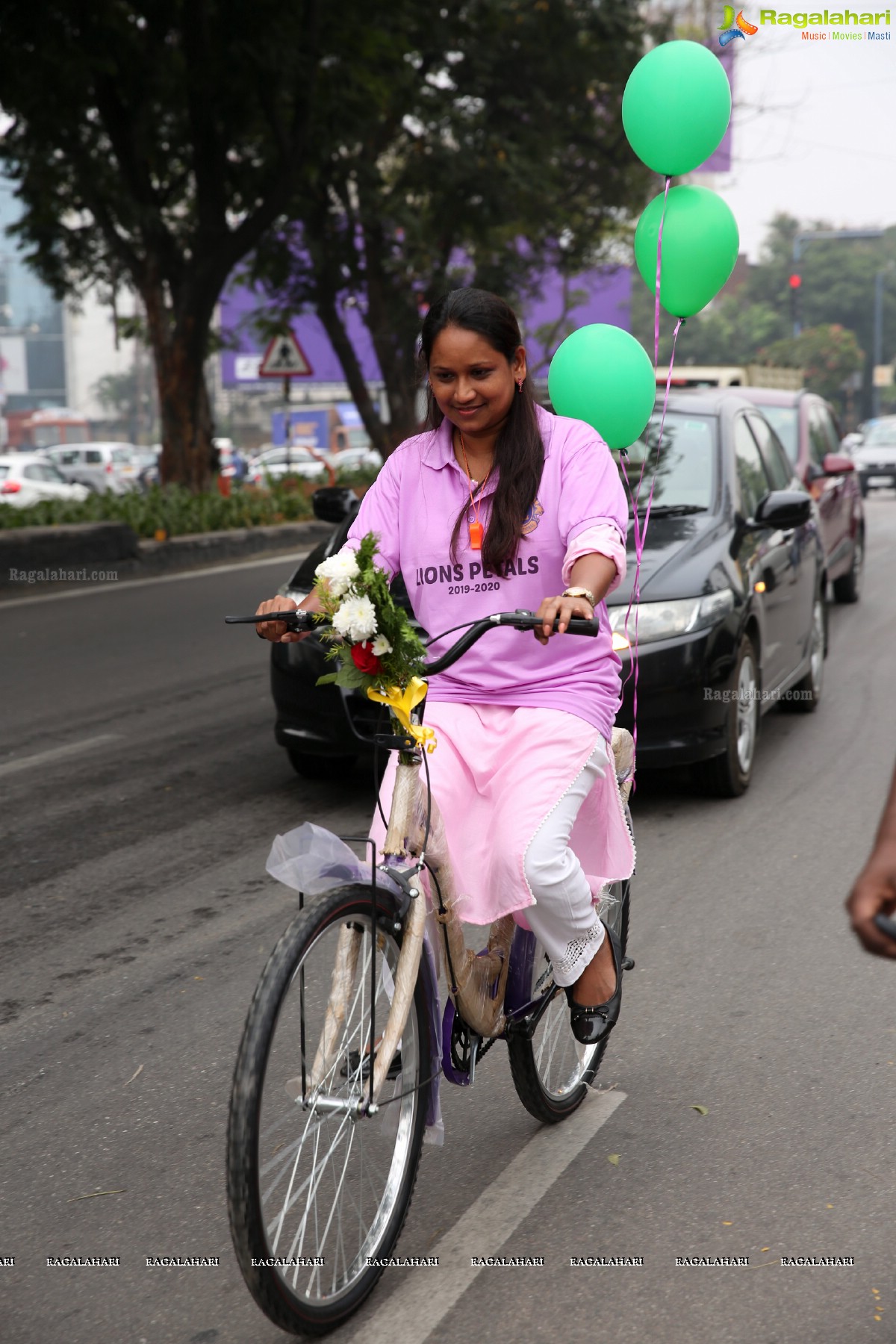 Environmental Awareness Rally By Lions Ladies Club at KBR Park Hyderabad