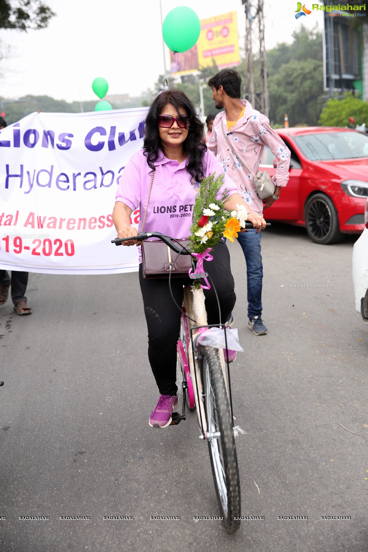 Environmental Awareness Rally By Lions Ladies Club at KBR Park Hyderabad