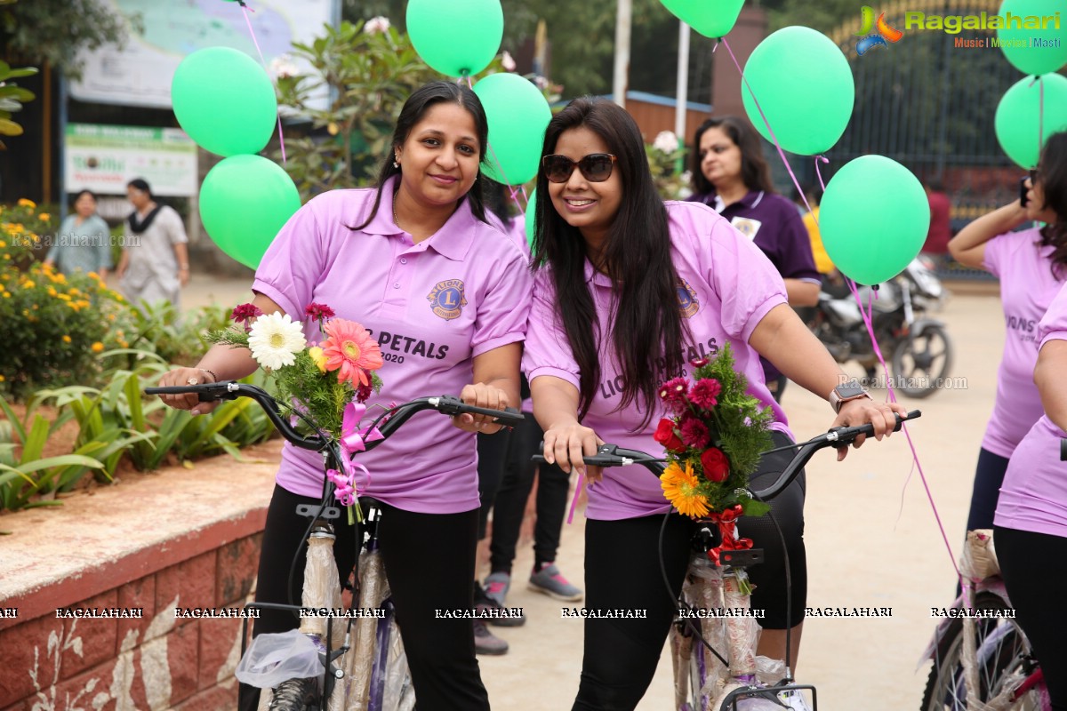 Environmental Awareness Rally By Lions Ladies Club at KBR Park Hyderabad