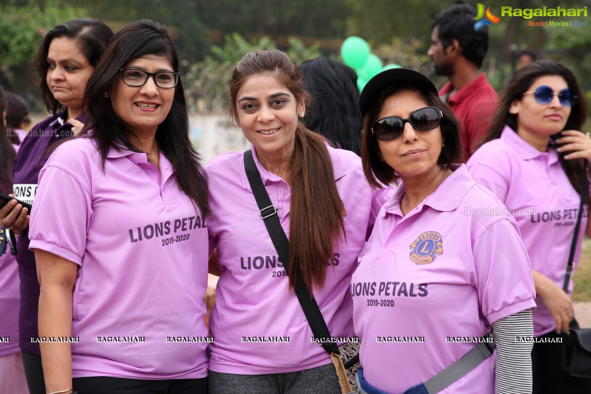 Environmental Awareness Rally By Lions Ladies Club at KBR Park Hyderabad