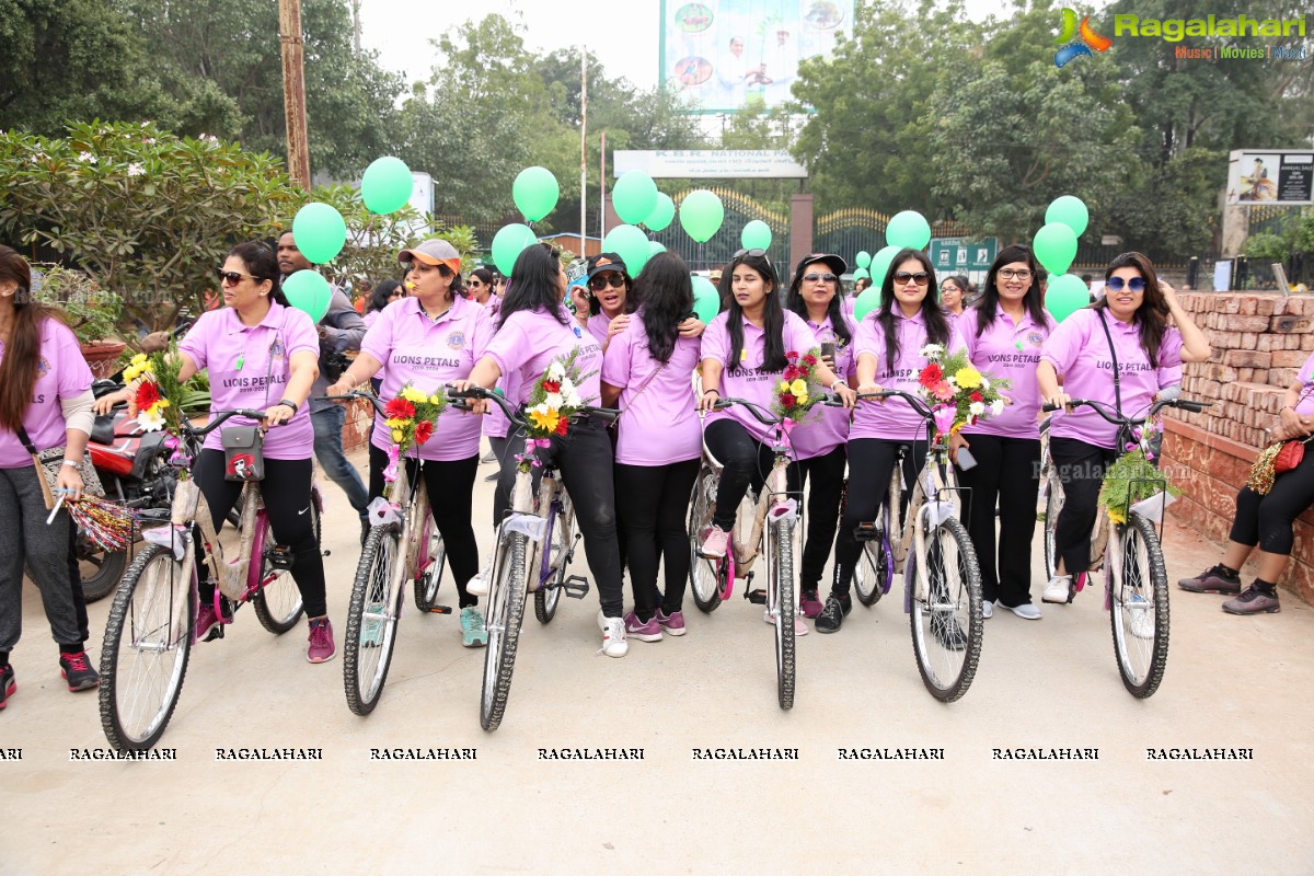 Environmental Awareness Rally By Lions Ladies Club at KBR Park Hyderabad