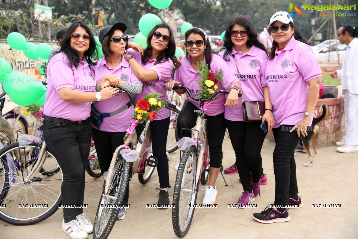 Environmental Awareness Rally By Lions Ladies Club at KBR Park Hyderabad