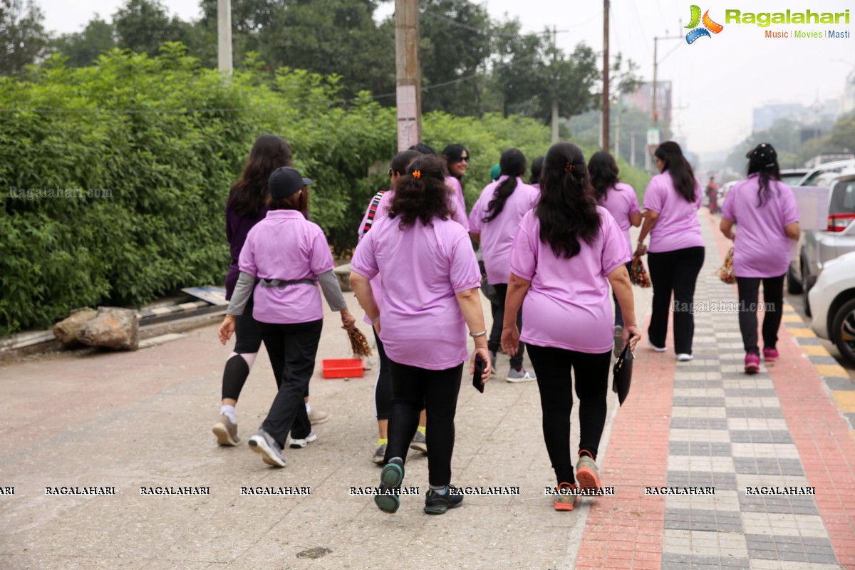 Environmental Awareness Rally By Lions Ladies Club at KBR Park Hyderabad