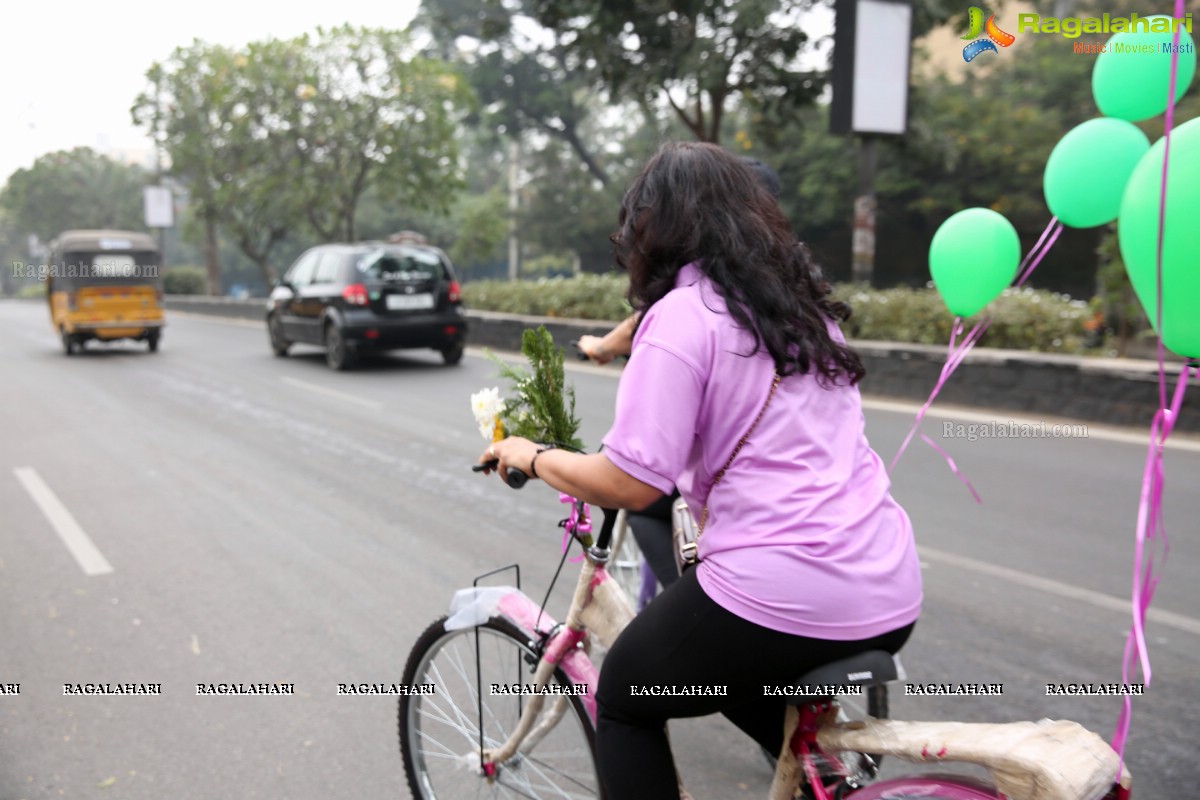 Environmental Awareness Rally By Lions Ladies Club at KBR Park Hyderabad