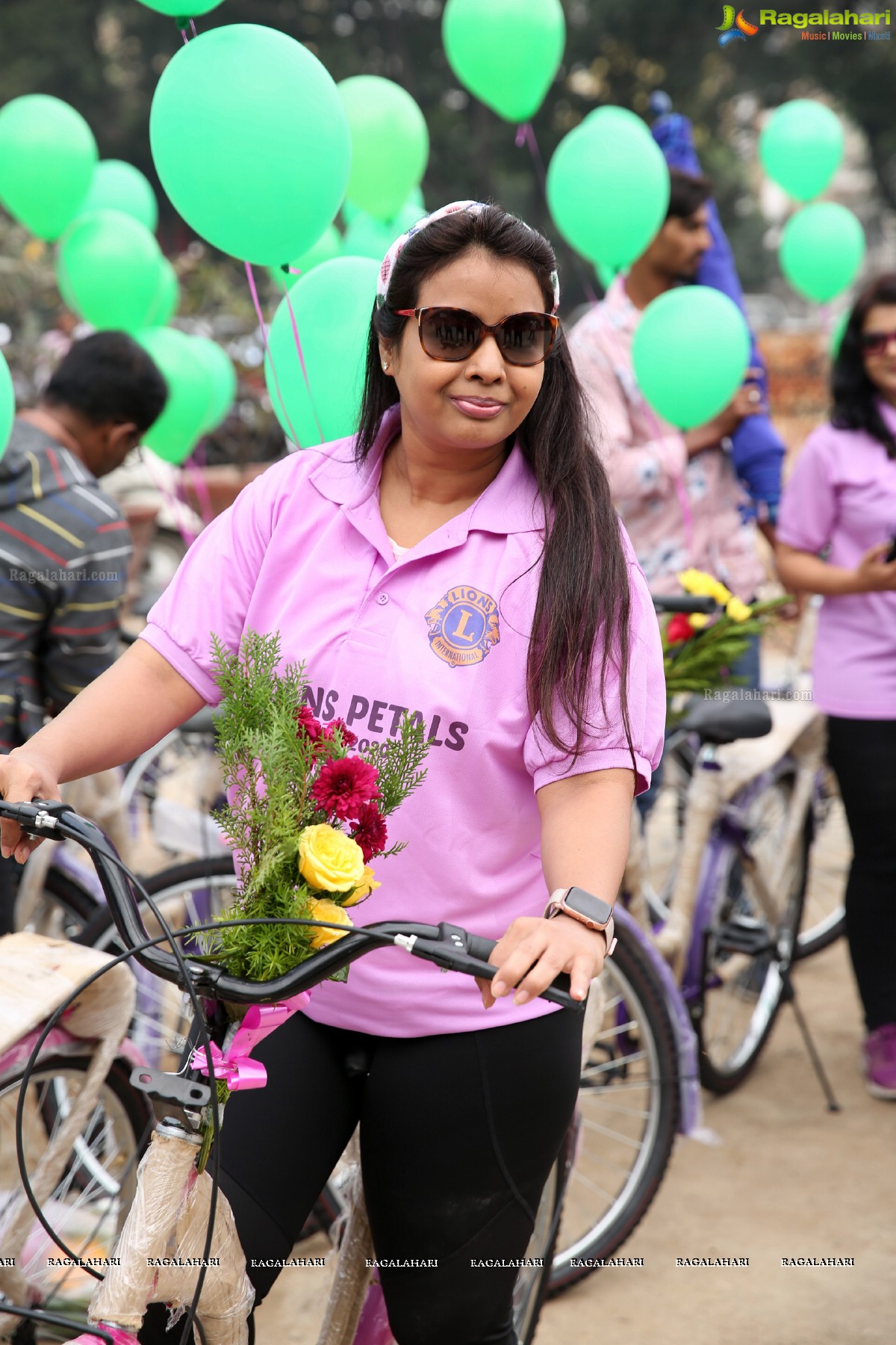 Environmental Awareness Rally By Lions Ladies Club at KBR Park Hyderabad