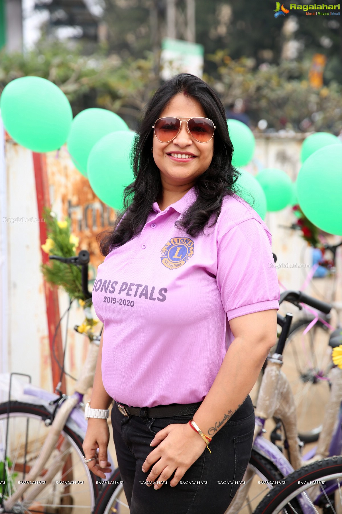 Environmental Awareness Rally By Lions Ladies Club at KBR Park Hyderabad