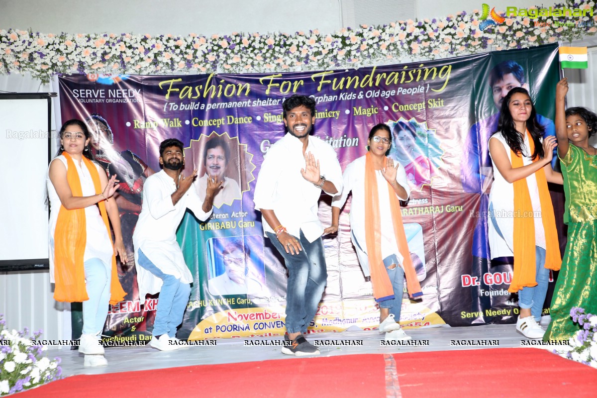 F-Cube Fashion For Fundraising & Grand Felicitation to Veteran Actor Girbabu and Actress Kavitha