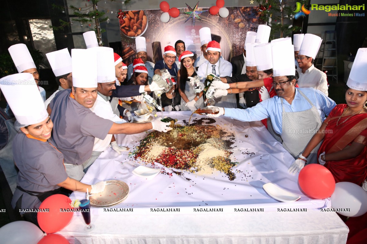 The Golkonda Hotel Cake Mixing Ceremony 2019, Hyderabad