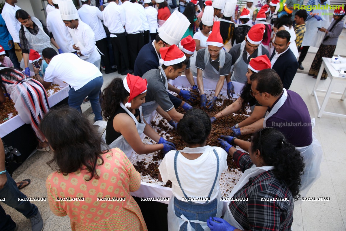 Grape Stomping & Cake Mixing Brunch 2019 at Novotel Hyderabad Airport