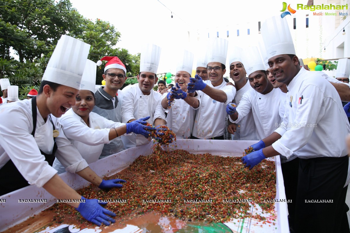 Grape Stomping & Cake Mixing Brunch 2019 at Novotel Hyderabad Airport