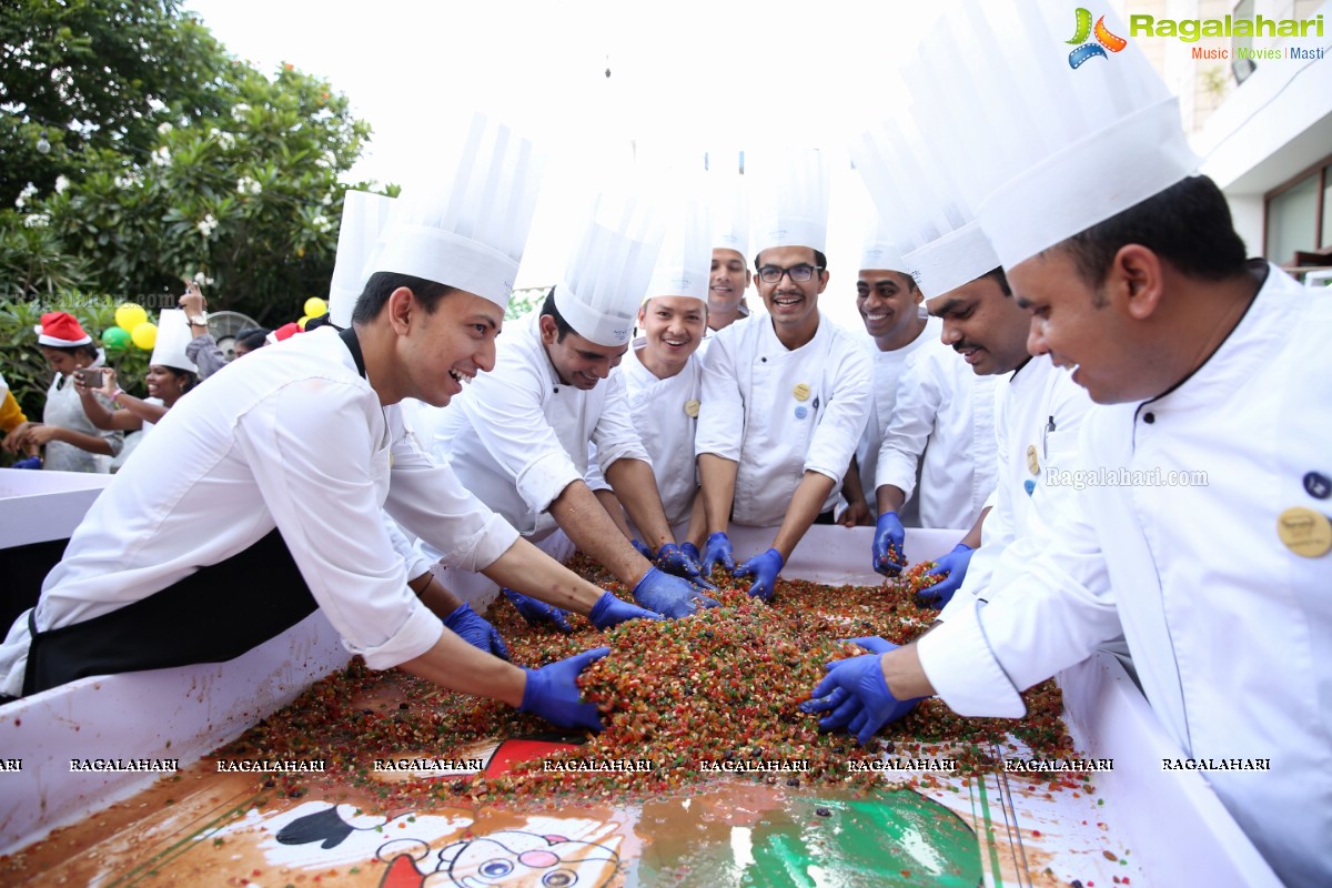 Grape Stomping & Cake Mixing Brunch 2019 at Novotel Hyderabad Airport