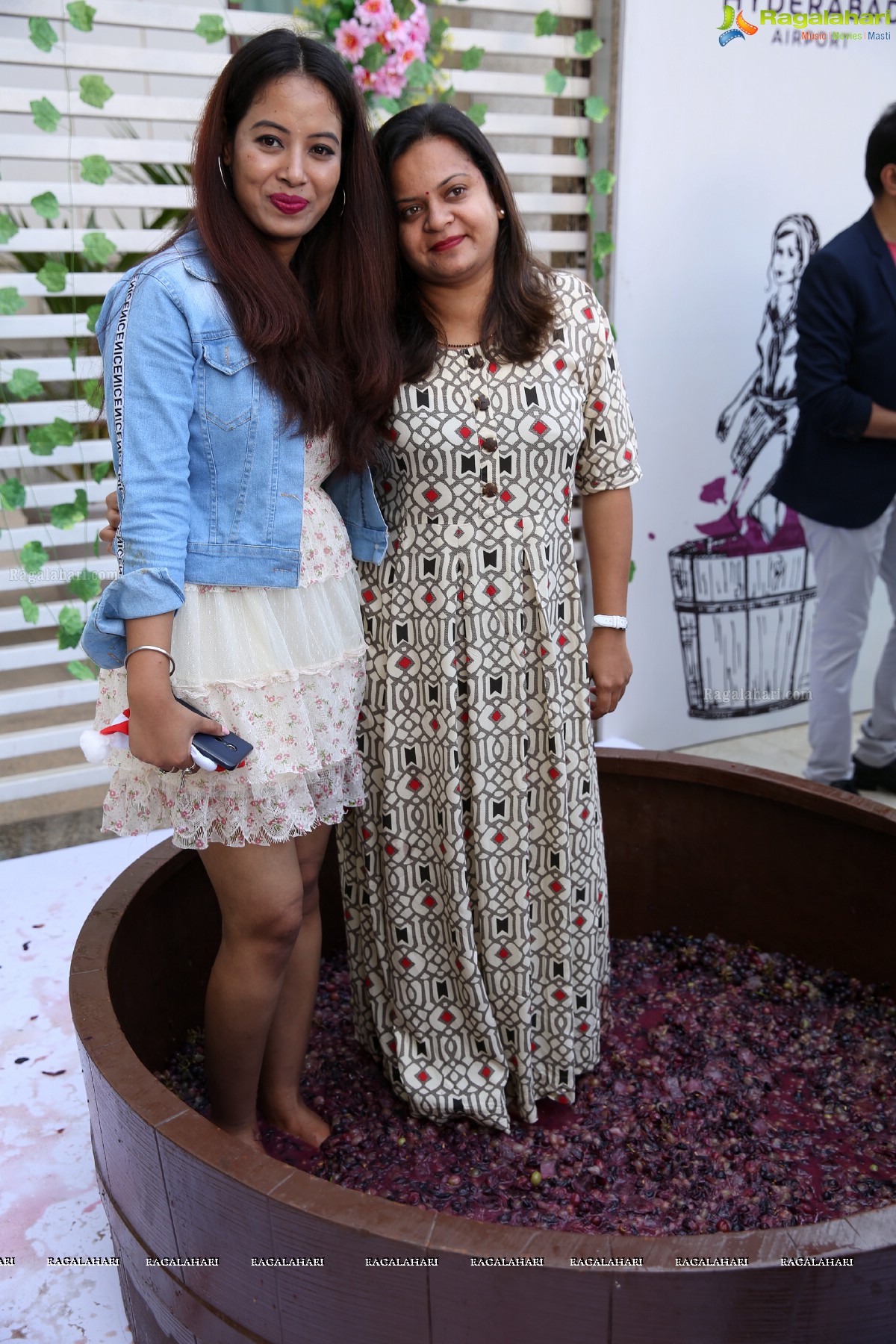 Grape Stomping & Cake Mixing Brunch 2019 at Novotel Hyderabad Airport