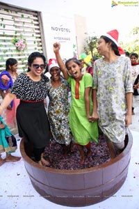 Cake Mixing at Novotel HYD Airport