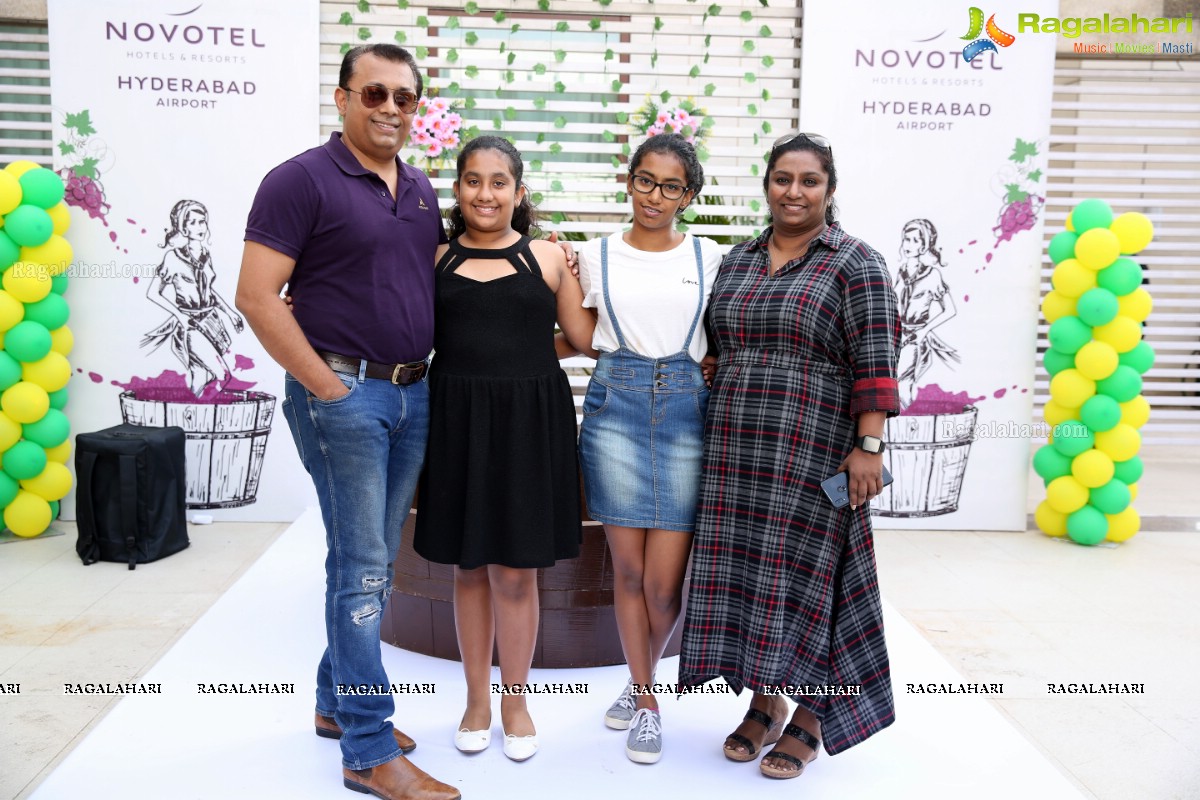 Grape Stomping & Cake Mixing Brunch 2019 at Novotel Hyderabad Airport