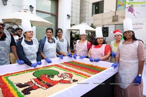 Cake Mixing at Novotel HYD Airport