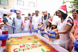 Cake Mixing at Novotel HYD Airport