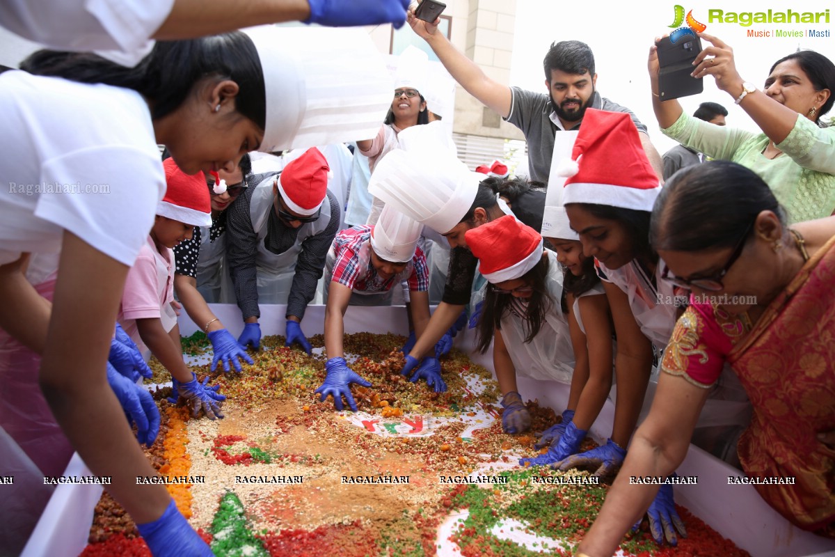 Grape Stomping & Cake Mixing Brunch 2019 at Novotel Hyderabad Airport