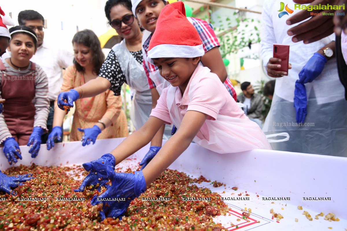 Grape Stomping & Cake Mixing Brunch 2019 at Novotel Hyderabad Airport