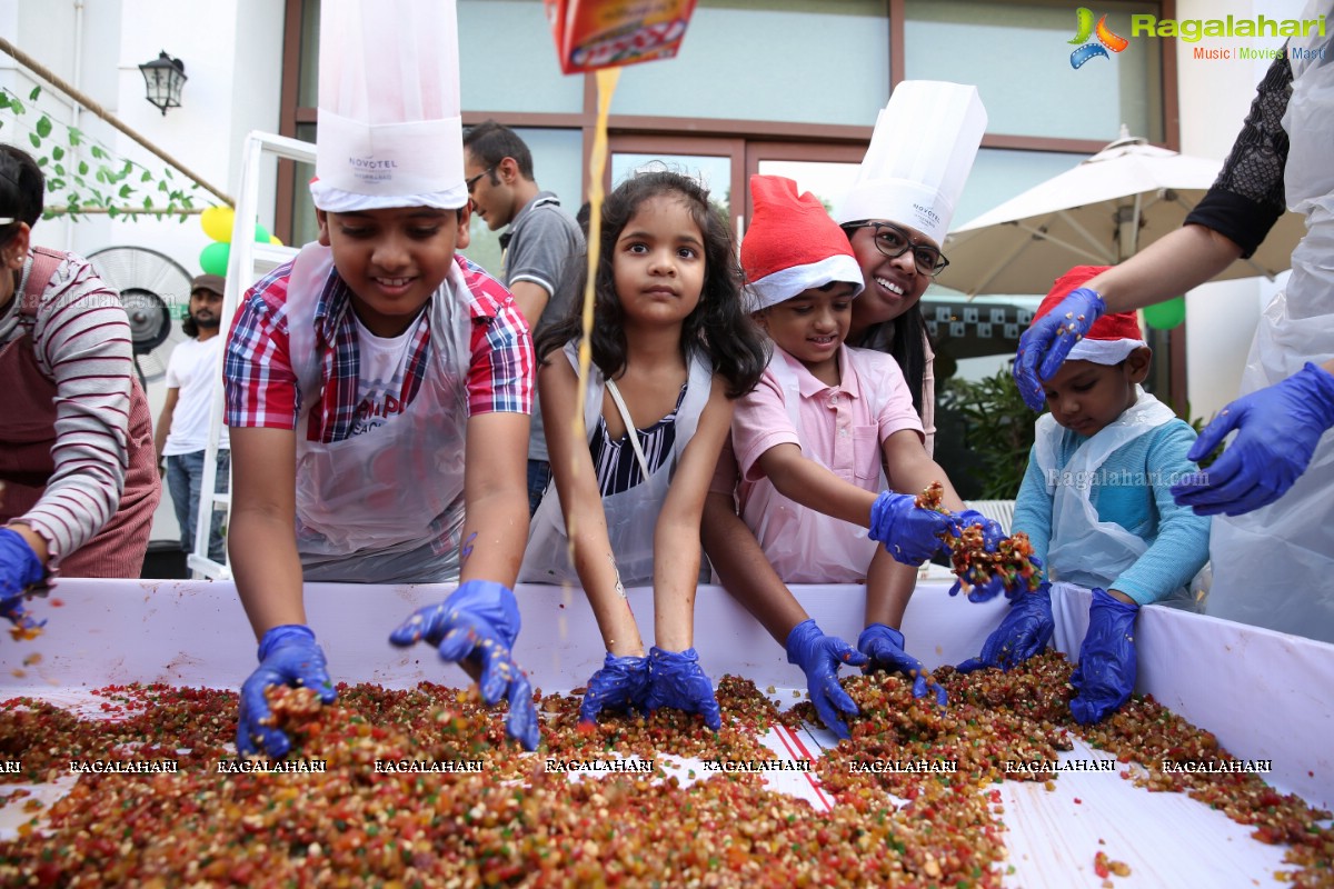 Grape Stomping & Cake Mixing Brunch 2019 at Novotel Hyderabad Airport