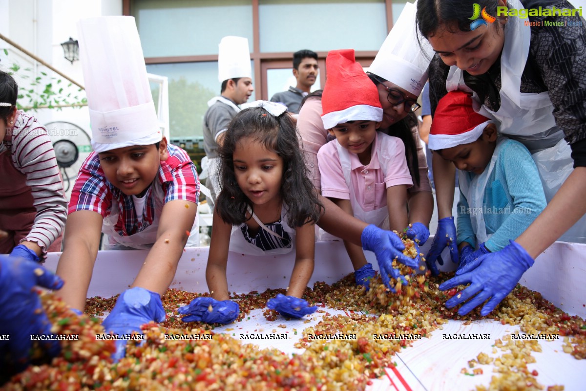 Grape Stomping & Cake Mixing Brunch 2019 at Novotel Hyderabad Airport