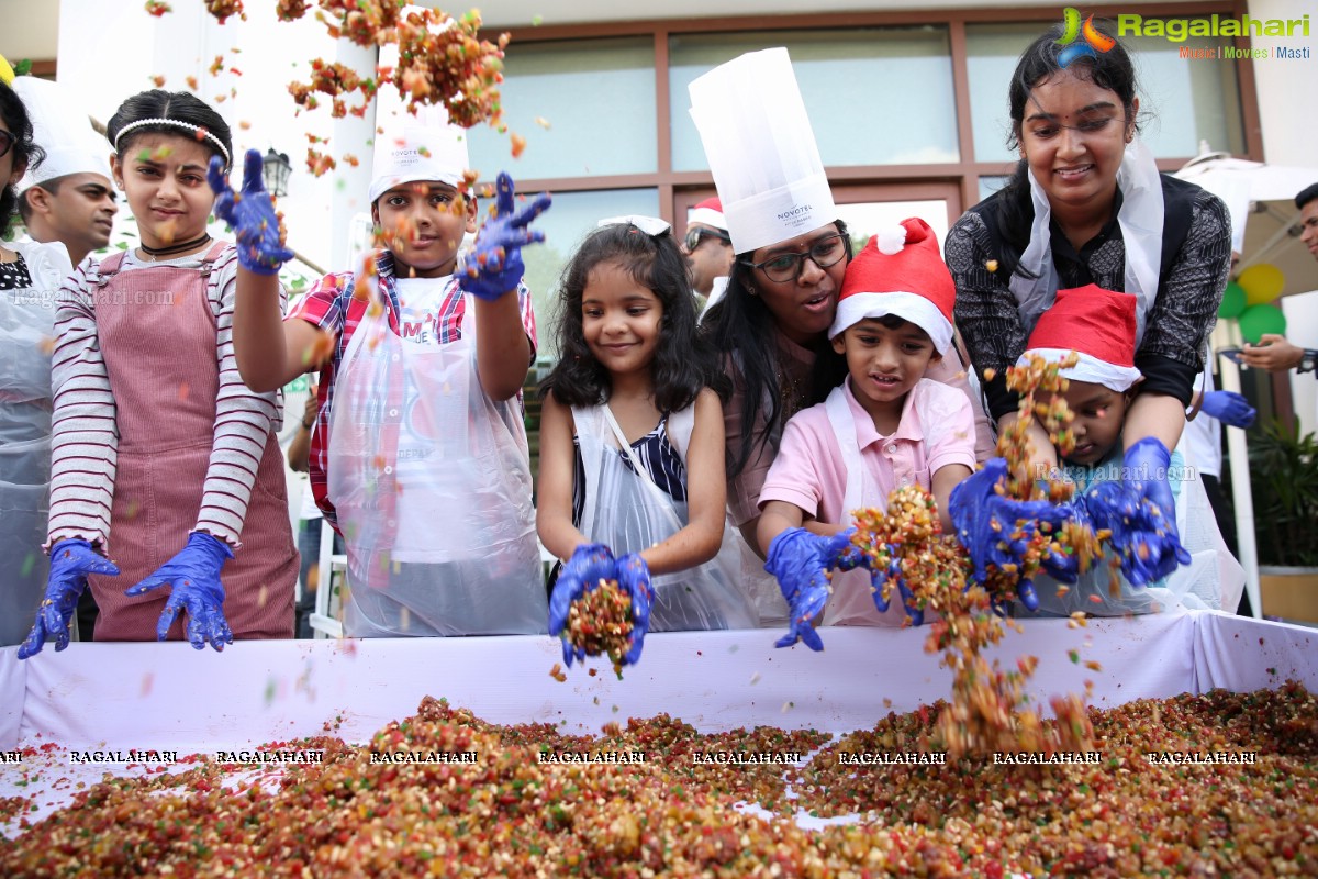 Grape Stomping & Cake Mixing Brunch 2019 at Novotel Hyderabad Airport