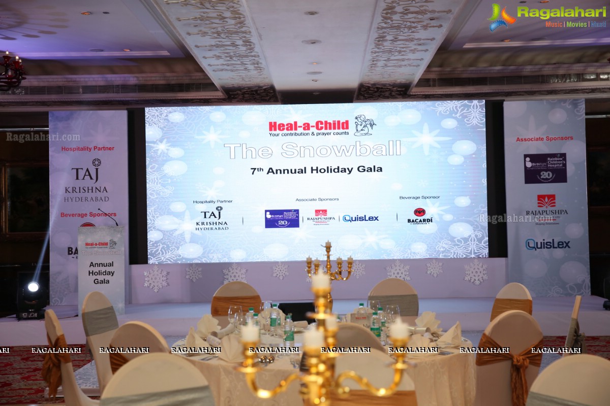 Heal-a-Child - Annual Holiday Gala @ The Grand Ballroom, Taj Krishna