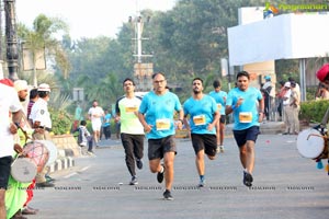 Hyderabad 10k Run Flag Off