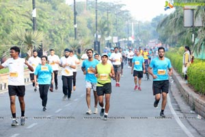 Hyderabad 10k Run Flag Off