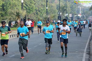 Hyderabad 10k Run Flag Off