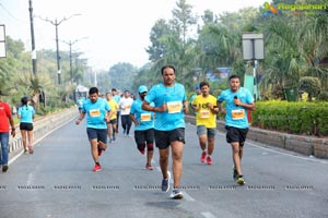 Hyderabad 10k Run Flag Off