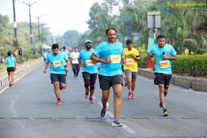 Hyderabad 10k Run Flag Off