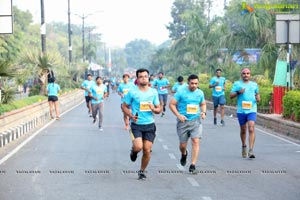 Hyderabad 10k Run Flag Off