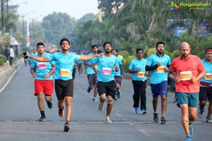 Hyderabad 10k Run Flag Off