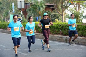 Hyderabad 10k Run Flag Off