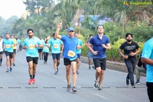 Hyderabad 10k Run Flag Off