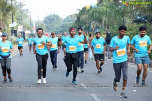 Hyderabad 10k Run Flag Off