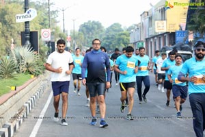 Hyderabad 10k Run Flag Off