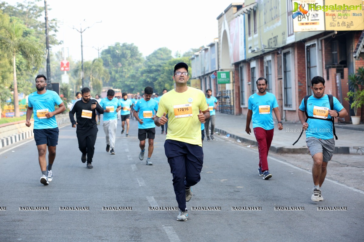 Hyderabad 10k Run 2019 Flag Off