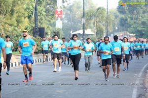 Hyderabad 10k Run Flag Off